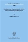 Joachim Schmidt-Salzer - Das Recht der Allgemeinen Geschäfts- und Versicherungsbedingungen.