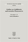 Gottfried Bombach - Studien zur Geldtheorie und monetäre Ökonometrie.