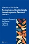 Klüh, Ulrich Klüh, Richard Sturn - Commons Ökonomie. Nachhaltig, resilient, effizient?