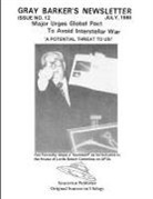 Gray Barker, Alfred Steber - Gray Barker's Newsletter No. 12 (July) 1980