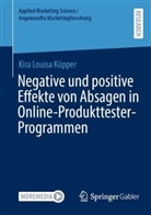 Kira Louisa Küpper - Negative und positive Effekte von Absagen in Online-Produkttester-Programmen