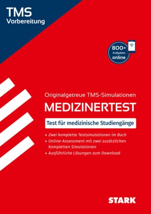 Rebecca Geiser, Edm Niederau, Edmund Co Niederau, Edmund Constantin Niederau, Felix Segger, … - STARK Testsimulationen TMS 2026 - Testaufgaben mit Lösungen, m. 1 Buch, m. 1 Beilage