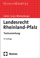 Friedhelm Hufen, Siegfried Jutzi, Norbert Westenberger - Landesrecht Rheinland-Pfalz