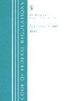 Office Of The Federal Register (U. S., Office Of The Federal Register (U.S.) - Code of Federal Regulations, Title 05 Administrative Personnel 1200