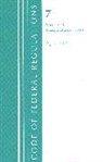 Office Of The Federal Register (U S, Office Of The Federal Register (U.S.) - Code of Federal Regulations, Title 07 Agriculture 1-26, Revised as of January 1, 2021