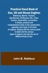 John B. Rathbun - Practical Hand Book of Gas, Oil and Steam Engines; Stationary, Marine, Traction; Gas Burners, Oil Burners, Etc.; Farm, Traction, Automobile, Locomotive; A simple, practical and comprehensive book on the construction, operation and repair of all kinds of e
