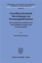 Paul Hendrik Schnitzler - Grenzüberschreitende Sitzverlegung von Personengesellschaften