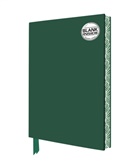 Flame Tree Publishing - Racing Green Blank Artisan Notebook (Flame Tree Journals)