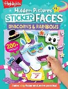 Highlights - Hidden Pictures Sticker Faces: Unicorns & Rainbows