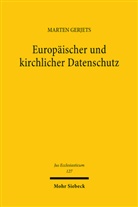 Marten Gerjets - Europäischer und kirchlicher Datenschutz