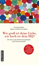 Christina Dr Kessler, Christina Dr. Kessler, Bir Knubben, Birgit Knubben, Werner Knubben - Wie groß ist deine Liebe, wie hoch ist dein HQ?