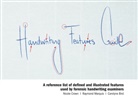 Carolyne Bird, Nicole Crown, Raymond Marquis - Handwriting Features Guide