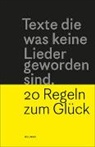 Thomas Andreas Beck - Texte die was keine Lieder geworden sind.
