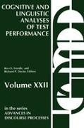 Richard P. Duran,  Duran Richard P., Roy Freedle,  Unknown - Cognitive and Linguistic - Analyses of Test Performance