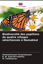 Umamaheswari Sivaprakasam, K. M. Syed Ali Fathima, M. Tamilselvan - Biodiversité des papillons de quatre villages sélectionnés à Namakkal