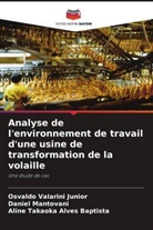 Daniel Mantovani, Aline Takaoka Alves Baptista, Osvaldo Valarini Junior - Analyse de l'environnement de travail d'une usine de transformation de la volaille