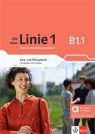 Ludwig Hoffmann, Susan Kaufmann, Ulrike Moritz, Ulrike u Moritz, Anna Pohlschmidt, Margret Rodi... - Die neue Linie 1 B1.1 - Hybride Ausgabe allango, m. 1 Beilage