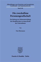 Tim Obermann - Die zweckoffene Personengesellschaft