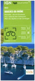 TOP100 -D13-, XXX - BOUCHES DU RHONE 1:100 000