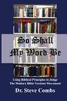 Steve Combs - So Shall My Word Be