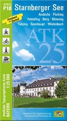 Landesamt für Digitalisierung Breitband un, Breitband und Vermessung Landesamt für Digitalisierung - ATK25-P10 Starnberger See (Amtliche Topographische Karte 1:25000)