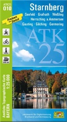 Landesamt für Digitalisierung Breitband un, Breitband und Vermessung Landesamt für Digitalisierung - ATK25-O10 Starnberg (Amtliche Topographische Karte 1:25000)
