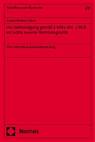 Isabell Richter-Göbel - Die Teilkündigung gemäß § 648a Abs. 2 BGB im Lichte neuerer Rechtsdogmatik