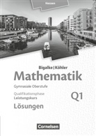 Anton Bigalke, Norbert Köhler, Horst Kuschnerow, Gabriele Ledworuski, Anton Bigalke, Norbert Köhler - Bigalke/Köhler: Mathematik - Hessen - Ausgabe 2016 - Leistungskurs 1. Halbjahr Band Q1 - Lösungen zum Schülerbuch