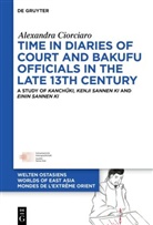 Alexandra Ciorciaro - Time in Diaries of Court and Bakufu Officials in the late 13th Century