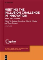 John Bessant, Tatiana Iakovleva, Elin M Oftedal, Elin M. Oftedal - Meeting the Inclusion Challenge in Innovation