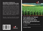 Richard Chanda - Uno studio sui fattori che influenzano il finanziamento delle imprese agroalimentari in Zambia