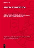 F. L. Cross, Degruyter, Elizabeth A. Livingstone - Studia Patristica - Vol. III/1: Papers presented to the Third International Conference on Patristic Studies held at Christ Church, Oxford, 1959