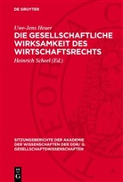 Uwe-Jens Heuer, Heinrich Scheel - Die gesellschaftliche Wirksamkeit des Wirtschaftsrechts