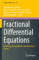Angelamaria Cardone, Marco Donatelli, Fabio Durastante, Roberto Garrappa, Mariarosa Mazza, Marina Popolizio - Fractional Differential Equations