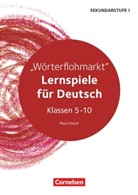 Klaus Hoock, Klaus Hoock - Lernspiele Sekundarstufe I - Deutsch - Klasse 5-10