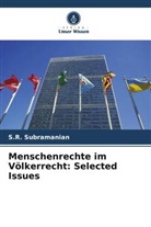 S R Subramanian, S. R. Subramanian - Menschenrechte im Völkerrecht: Selected Issues