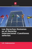 S. R. Subramanian - Los Derechos Humanos en el Derecho Internacional: Cuestiones selectas