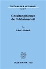Gabriele Waniorek - Gestaltungsformen der Teleheimarbeit.