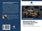 Ana Carina Matos Silva - Ökotoxikologische Bewertung von Rohöl: zwei Fallstudien
