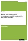 Anonymous - Analyse und Optimierung des Vermarktungspotenzials von Sportkicker Rot-Weiß Mannheim e.V