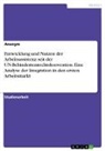 Anonymous - Entwicklung und Nutzen der Arbeitsassistenz seit der UN-Behindertenrechtskonvention. Eine Analyse der Integration in den ersten Arbeitsmarkt