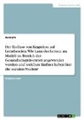 Anonymous - Der Einfluss von Kognition auf Lerntheorien. Wie kann das Lernen am Modell im Bereich der Gesundheitsprävention angewendet werden und welchen Einfluss haben hier die sozialen Medien?