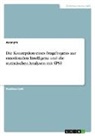 Anonymous - Die Konzeption eines Fragebogens zur emotionalen Intelligenz und die statistischen Analysen mit SPSS