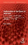 A.s. Collins, Collins A.S. - Authorship in the Days of Johnson