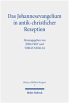 Jörg Frey, Nicklas, Tobias Nicklas - Das Johannesevangelium in antik-christlicher Rezeption