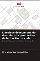 Sirio Vieira Dos Santos Filho - L'analyse économique du droit dans la perspective de la fonction sociale