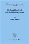 Dorothee Schmiegel - Die Inhaltskontrolle von Koalitionssatzungen.