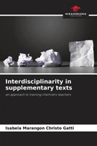 Isabela Marangon Christo Gatti - Interdisciplinarity in supplementary texts
