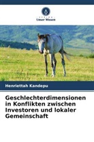 Henriettah Kandepu - Geschlechterdimensionen in Konflikten zwischen Investoren und lokaler Gemeinschaft