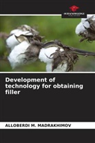 ALLOBERDI M. MADRAKHIMOV - Development of technology for obtaining filler